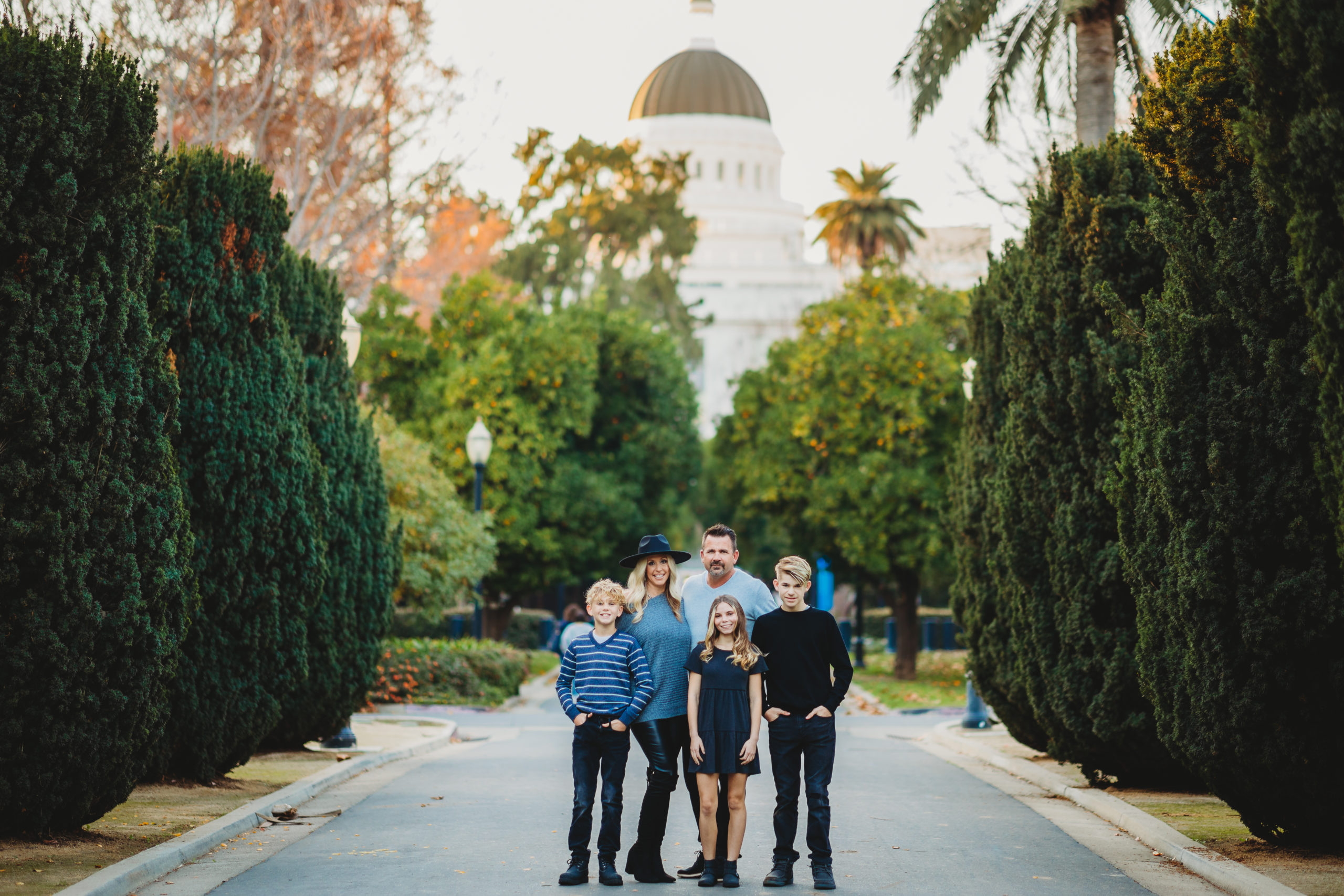 Gorgeous Family Photos at the California State Capitol