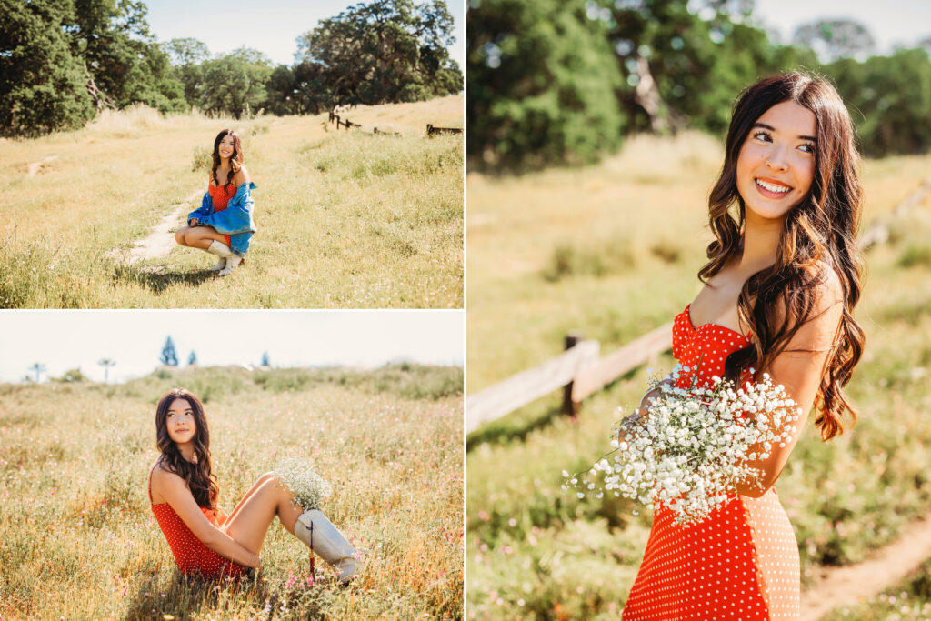 Rocklin high school senior photographer session.